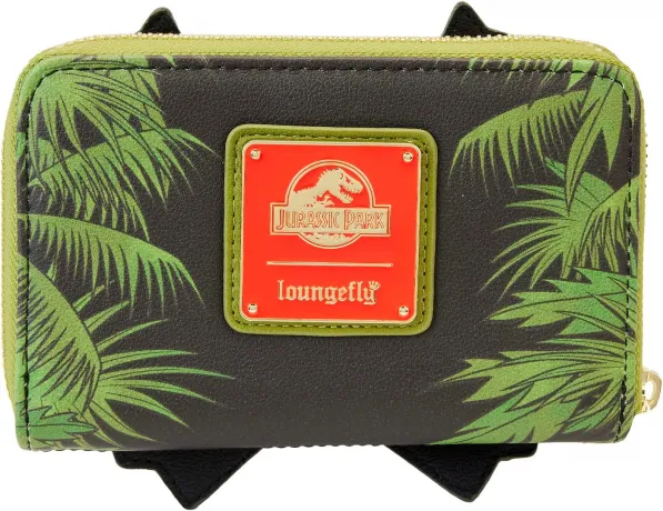 Portefeuille zippé Dilophosaurus 30ème Anniversaire Loungefly