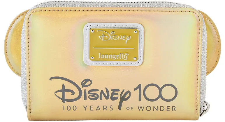 Portefeuille zippé Disney 100 Platine Simba Cosplay Loungefly