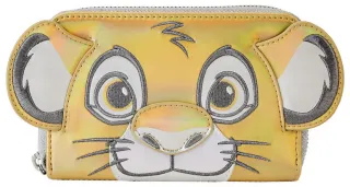 Portefeuille zippé Disney 100 Platine Simba Cosplay Loungefly