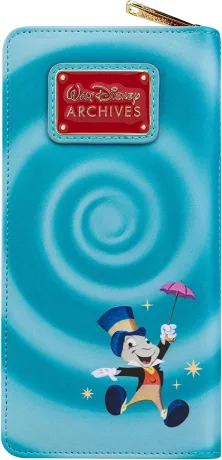 Portefeuille zippé  Disney Archives : Pinocchio Loungefly