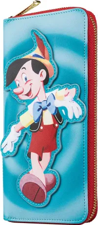 Portefeuille zippé  Disney Archives : Pinocchio Loungefly