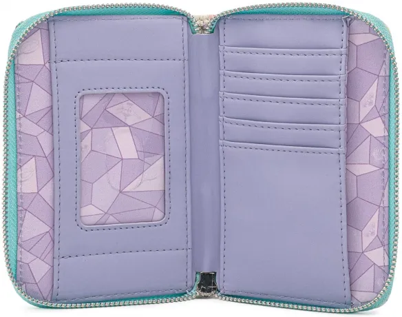 Portefeuille zippé Animaux de Disney sur du Cristal Impression Intégrale Loungefly