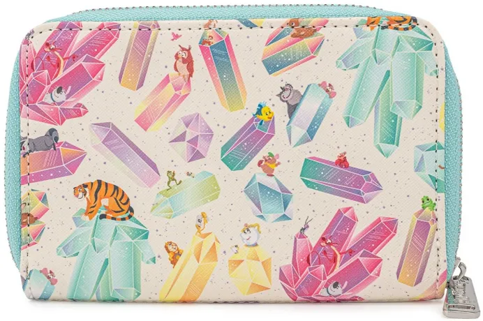 Portefeuille zippé Animaux de Disney sur du Cristal Impression Intégrale Loungefly