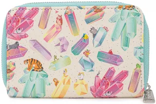 Portefeuille zippé Animaux de Disney sur du Cristal Impression Intégrale Loungefly