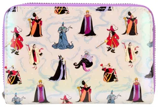 Portefeuille zippé Disney Villains Iridescent Loungefly