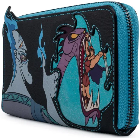 Portefeuille zippé Disney Villains Scène Hadès Loungefly
