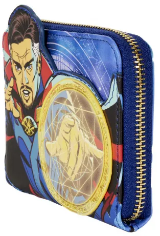 Portefeuille zippé Doctor Strange Multiverse Glow Loungefly