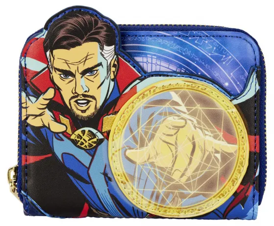Portefeuille zippé Doctor Strange Multiverse Glow Loungefly