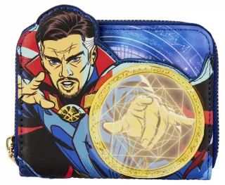 Portefeuille zippé Doctor Strange Multiverse Glow Loungefly