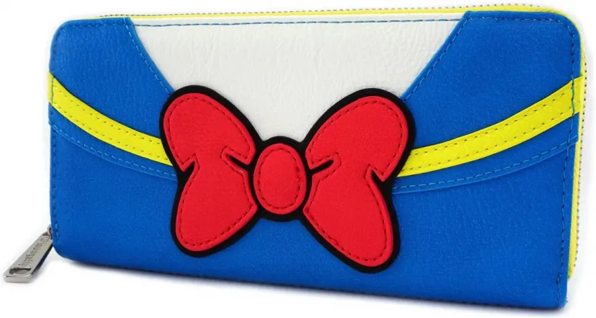 Portefeuille zippé Donald Duck Cosplay Loungefly