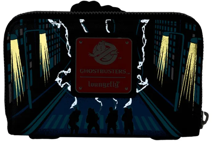 Portefeuille zippé Ecto-1 Glow Loungefly