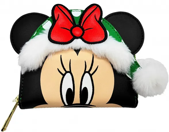 Portefeuille zippé Elfe de Noël à Pois Cosplay Loungefly