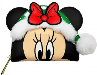 Portefeuille zippé Elfe de Noël à Pois Cosplay Loungefly