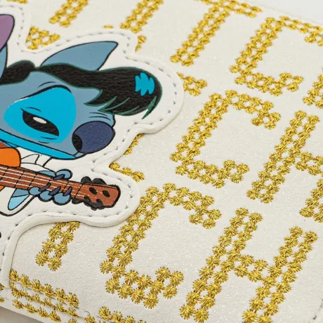 Portefeuille zippé Elvis Stitch Loungefly