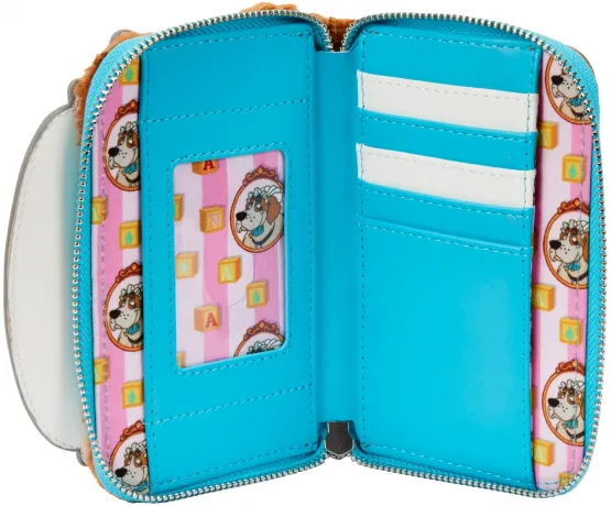 Portefeuille zippé en peluche Peter Pan Nana Cosplay Loungefly