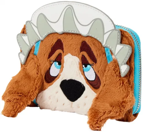 Portefeuille zippé en peluche Peter Pan Nana Cosplay Loungefly