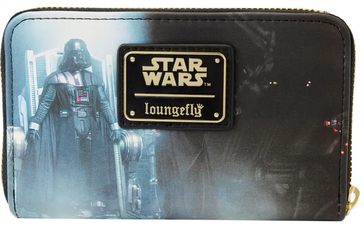 Portefeuille zippé Episode III : La Revanche des Sith Scènes Loungefly
