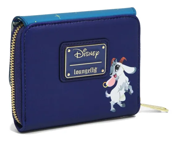 Portefeuille zippé Esméralda et Djali Floral Loungefly