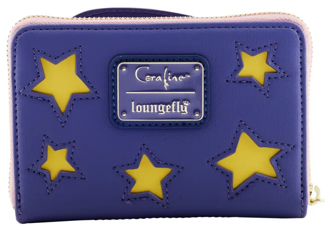 Portefeuille zippé Étoiles Glow Cosplay Loungefly