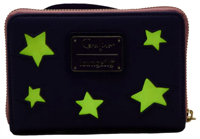 Portefeuille zippé Étoiles Glow Cosplay Loungefly