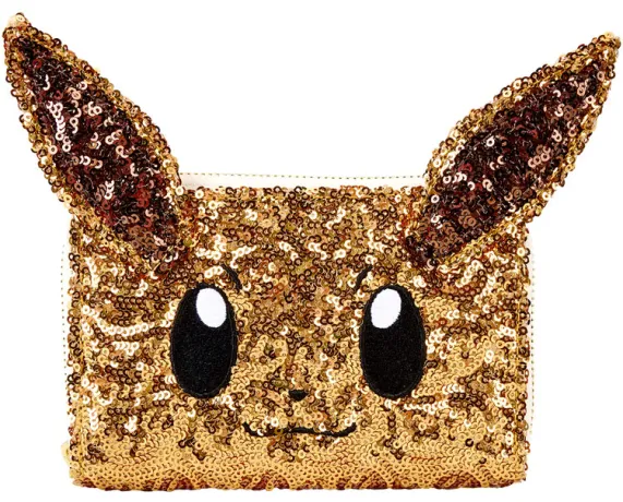 Portefeuille zippé Evoli Sequin Cosplay Loungefly