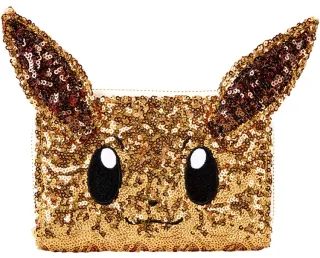 Portefeuille zippé Evoli Sequin Cosplay Loungefly