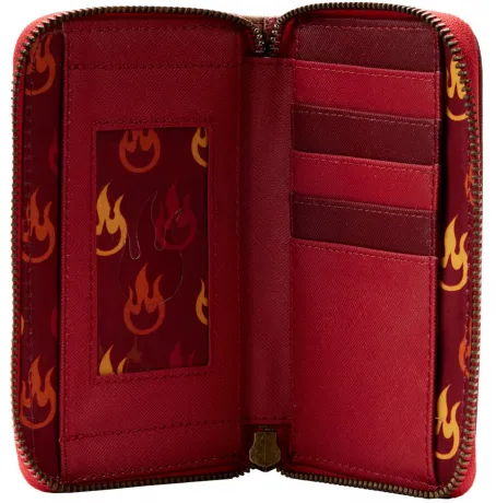 Portefeuille zippé Évolutions de Salamèche Loungefly