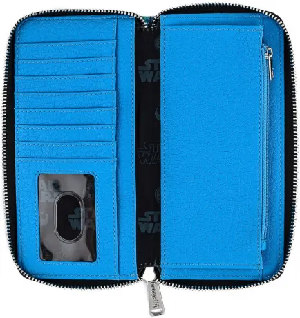 Portefeuille zippé Figurines Impression Intégrale Loungefly