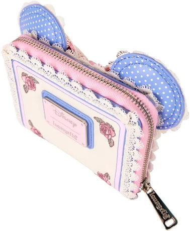 Portefeuille zippé Floral et en dentelle Loungefly