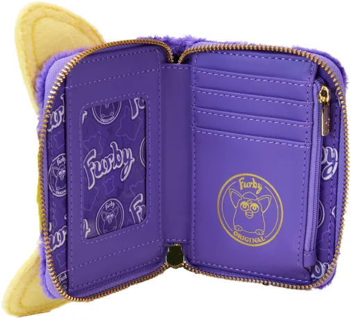Portefeuille zippé Furby Peluche Cosplay Lenticulaire Loungefly