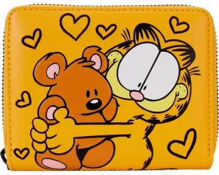 Portefeuille zippé Garfield et Pooky Loungefly