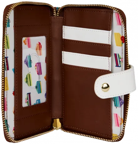 Portefeuille zippé Gâteaux Princesse Disney Loungefly