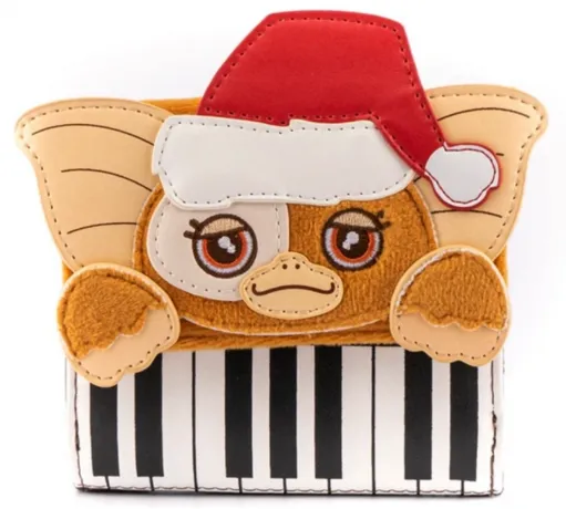 Portefeuille à rabat Gizmo Holiday Keyboard Cosplay Loungefly