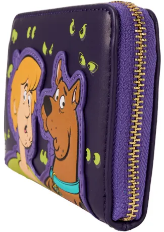 Portefeuille zippé Glow Loungefly