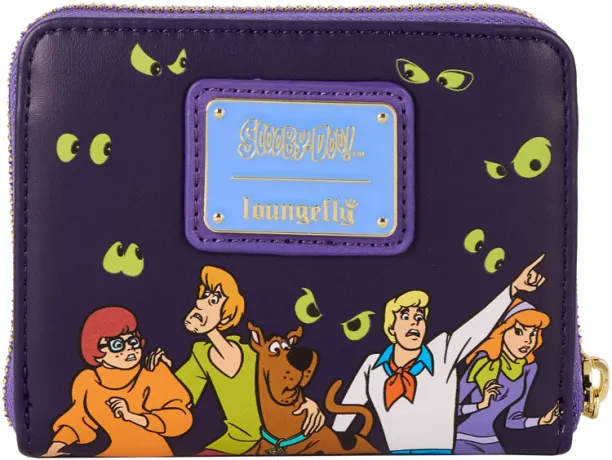 Portefeuille zippé Glow Loungefly