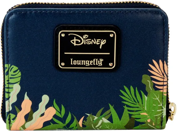 Portefeuille zippé Glow 30ème Anniversaire Hakuna Matata Silhouette Loungefly