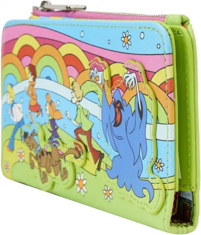 Portefeuille à rabat Glow la Chasse au Monstre Psychédélique Loungefly