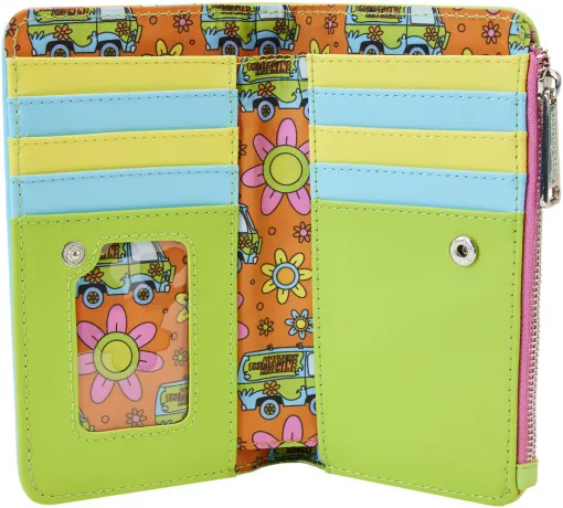 Portefeuille à rabat Glow la Chasse au Monstre Psychédélique Loungefly