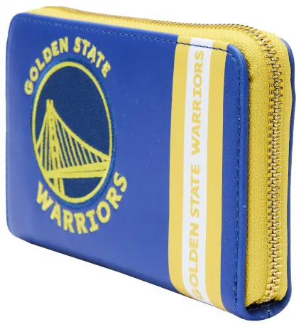 Portefeuille zippé Golden State Warriors Patch Icons Loungefly