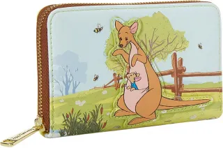 Portefeuille zippé Grand Gourou et Petit Gourou Loungefly