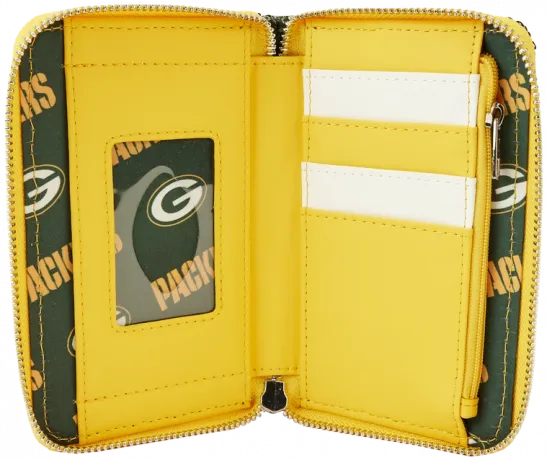 Portefeuille zippé Green Bay Packers Sequin Loungefly