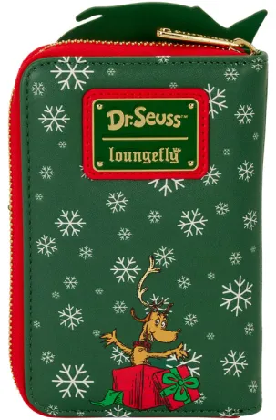 Portefeuille zippé Grinch en Arbre Loungefly
