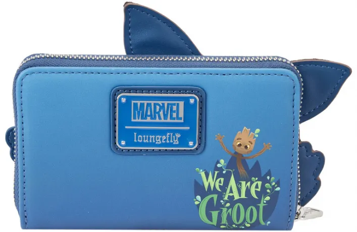 Portefeuille zippé Groot et Rocket Raccoon Cosplay Loungefly