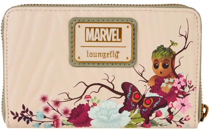 Portefeuille zippé Groot Floral Loungefly