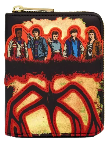 Portefeuille zippé Groupe Loungefly