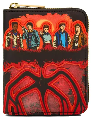 Portefeuille zippé Groupe Loungefly