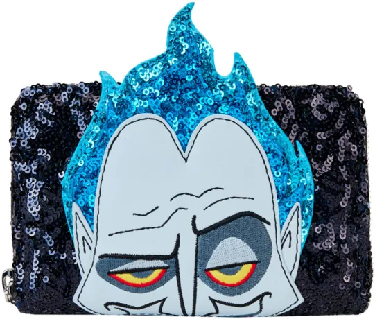 Portefeuille zippé Hades Sequin Cosplay Loungefly