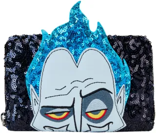 Portefeuille zippé Hades Sequin Cosplay Loungefly