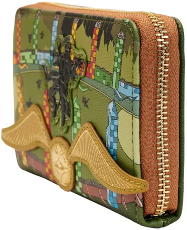 Portefeuille zippé Vif d&#039;Or Loungefly