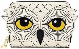 Portefeuille zippé Hedwige et la Lettre Loungefly